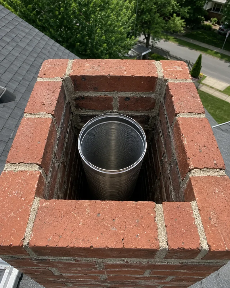 Chimney liner installation